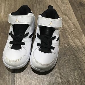 Toddler Boy Jordan shoes.